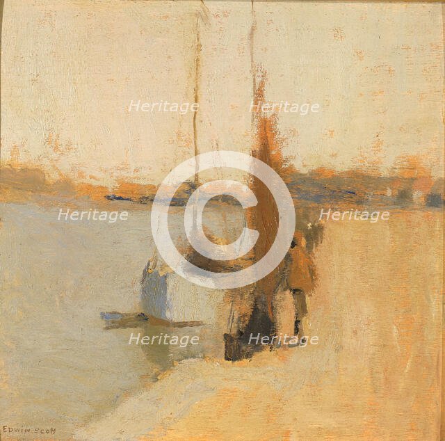 Bateau de Peche, n.d. Creator: Frank Edwin Scott.