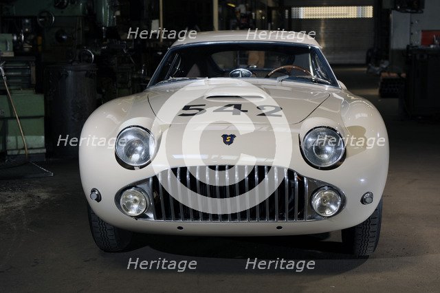 Siata Mille Miglia by Touring 1952. Artist: Simon Clay.