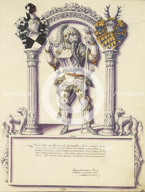 Otto Hohenzollern; Chronicle of the Hohenzollern Family, about 1572. Creator: Jorg Ziegler.