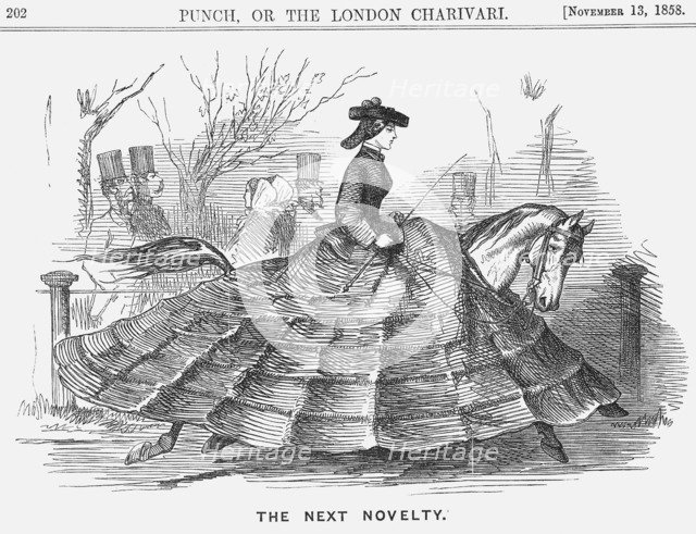 'The Next Novelty', 1858. Artist: Unknown