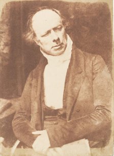 Rev. Henshaw Jones, 1843-47. Creators: David Octavius Hill, Robert Adamson, Hill & Adamson.