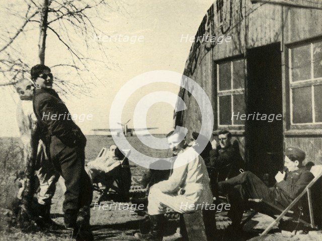 'Dispersal Point at Vassincourt', 1939-1940, (1941). Creator: Unknown.