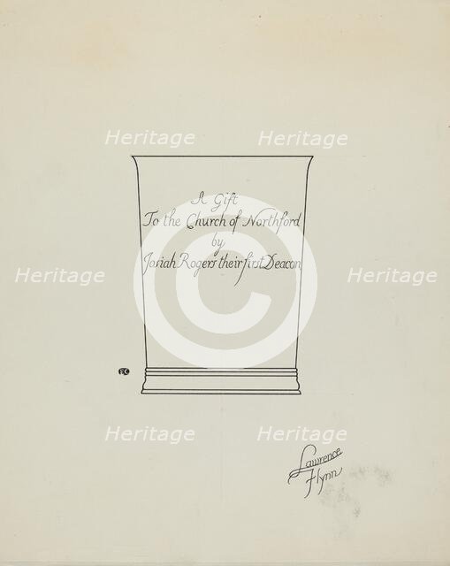 Silver Beaker, c. 1936. Creator: Lawrence Flynn.