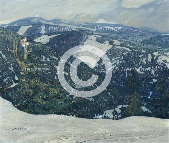 Iser Mountainous Landscape, 1915. Creator: Franz Wilhelm Jager.