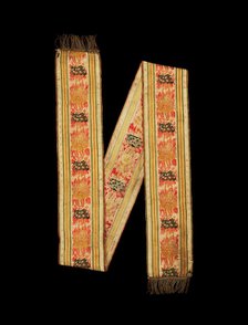 Ribbon, Czech, early 19th century. Creator: Unknown.