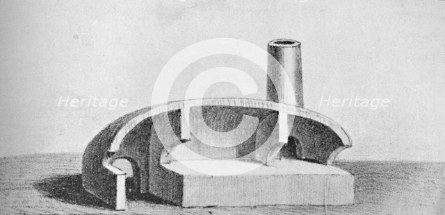 'Furnace Used In The Smelling of Copper', c1826, (1911). Artist: Unknown.