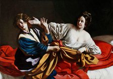 Joseph and Potiphar's Wife, 1631. Artist: Guercino (1591-1666)