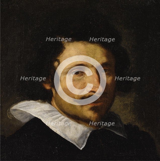 Portrait of Pietro da Cortona (1596-1669) , c. 1625-1630. Creator: Bernini, Gianlorenzo (1598-1680).