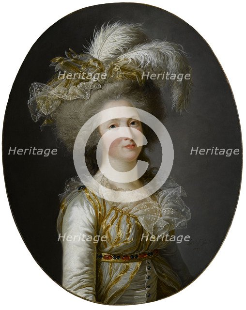 Élisabeth Philippine Marie Hélène de Bourbon. Artist: Labille-Guiard, Adélaïde (1749-1803)