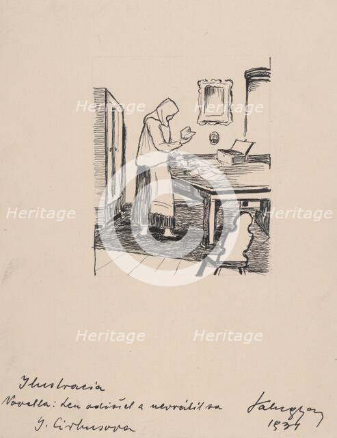 He just left, he didn't come back, 1931. Creator: Zolo Palugyay.