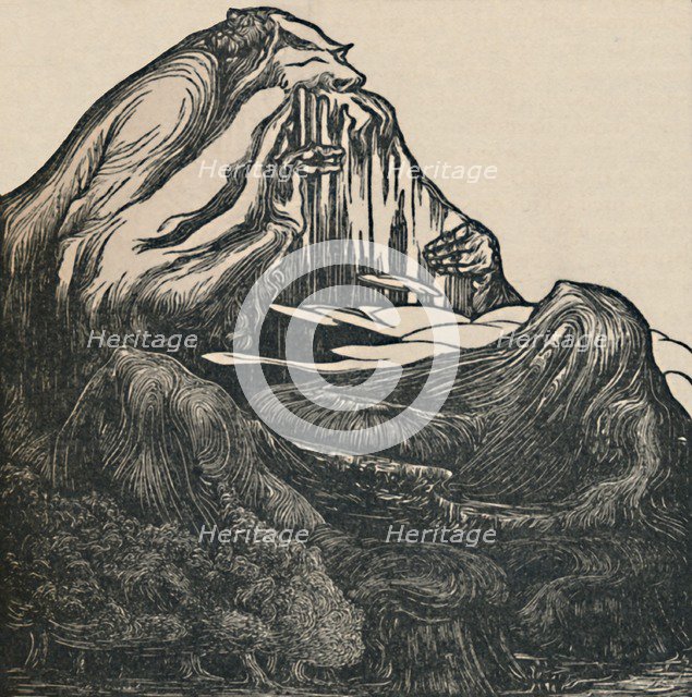 'Pan Mountain', c1893, (1919). Artist: Thomas Sturge Moore.