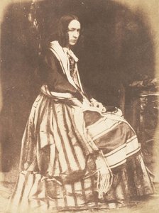 Mrs. Marian Murray, Lady Stair, 1843-47. Creators: David Octavius Hill, Robert Adamson, Hill & Adamson.