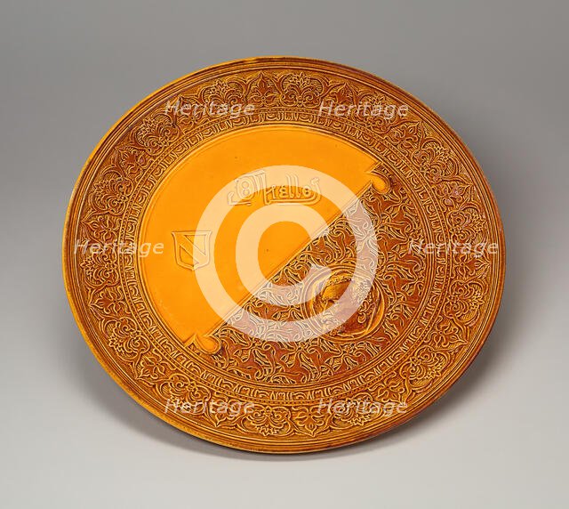 Othello Plaque, 1884. Creators: Rookwood Pottery, J.C. Meyenberg.