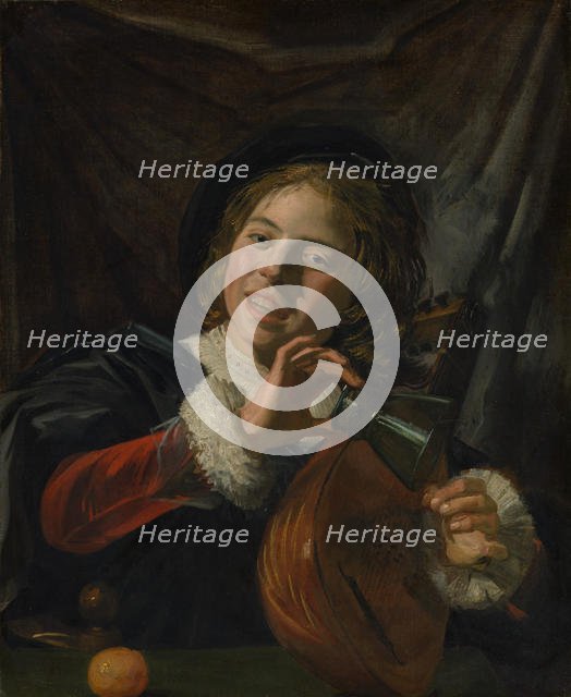 Boy with a Lute, ca. 1625. Creator: Frans Hals.