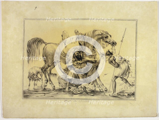 Arab of the Desert, 1819. Creator: Mary Trevor.