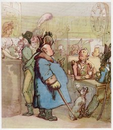 The Pretty Bar Maid, c1780-1825. Creator: Thomas Rowlandson.