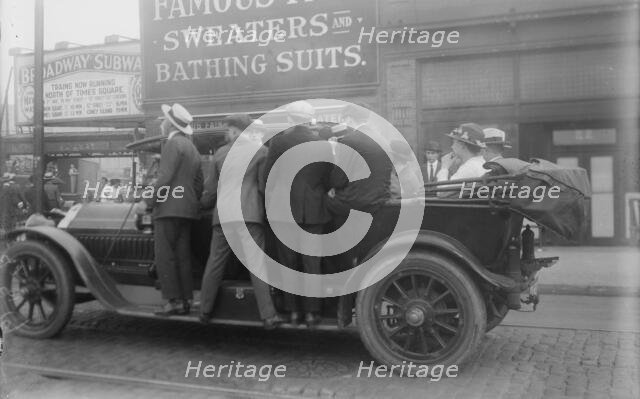 Brooklyn strike, between c1915 and c1920. Creator: Bain News Service.