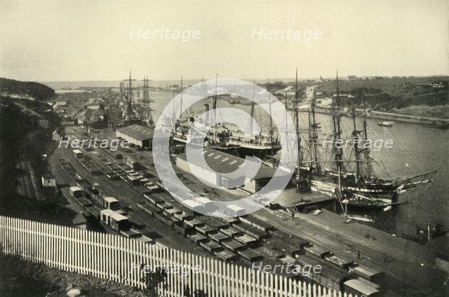 'The Harbour, Buffalo River, East London', 1901. Creator: Wilson.