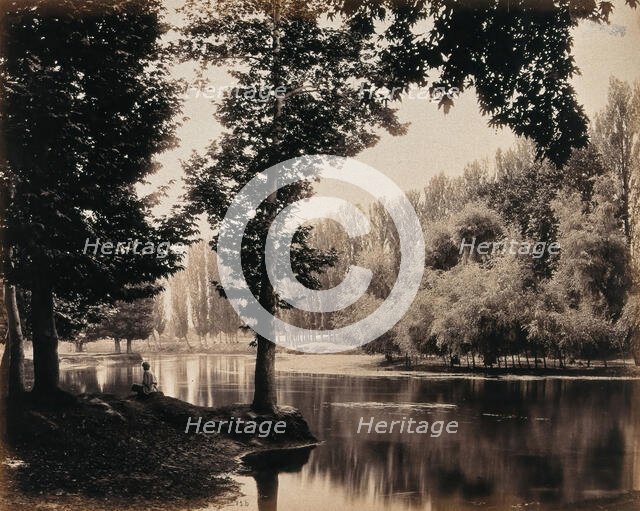 The Dhul canal, Kashmir, India, c1860s. Creator: Samuel Bourne.