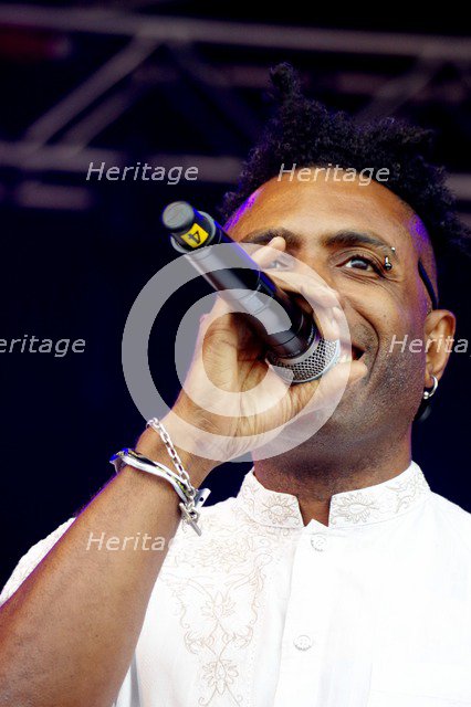 Omar, Love Supreme Jazz Festival, Glynde Place, East Sussex, 2014. Artist: Brian O'Connor.