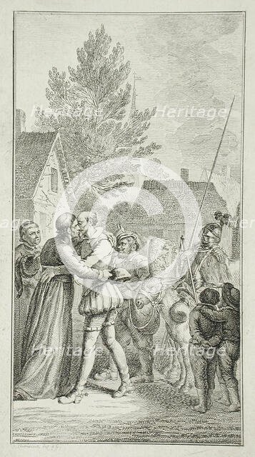 Illustration for 'Don Quixote', 1766. Creator: Daniel Nikolaus Chodowiecki.