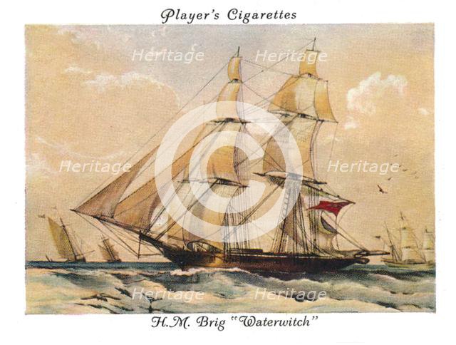 H.M.Brig "Waterwitch", 1936.  Creator: Unknown.