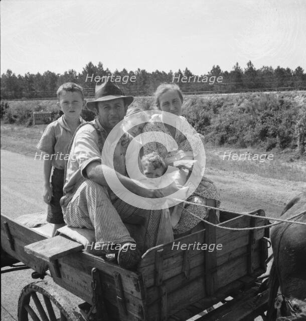 Sharecropper family near Hazlehurst, Georgia, 1937. Creator: Dorothea Lange.