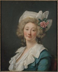 Portrait of a woman, 1787. Creator: Jean-Francois Colson.
