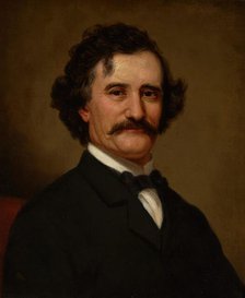 Portrait of a Man, about 1878. Creator: Theodore Clement Steele.