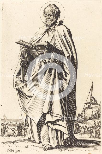 Saint Peter, published 1631. Creator: Jacques Callot.