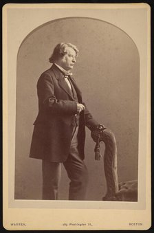 Portrait of Charles Sumner (1811-1874), Between 1872 and 1874. Creator: George K Warren.