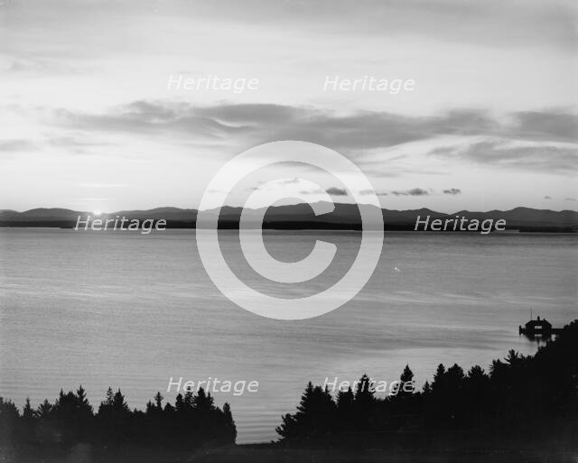 Sunrise at Hotel Champlain, N.Y., c1904. Creator: Unknown.