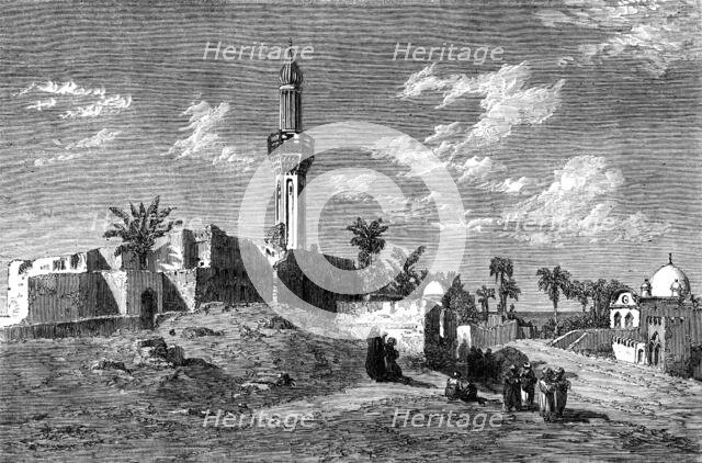 The Prince of Wales' Visit to Egypt: Alexandria - from a drawing by Frank Dillon, 1862. Creator: Unknown.