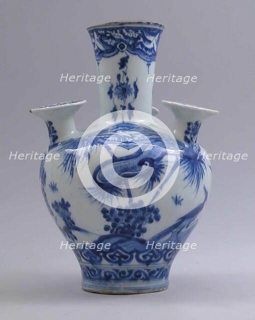 Tulip Vase, Iran, 17th century. Creator: Unknown.