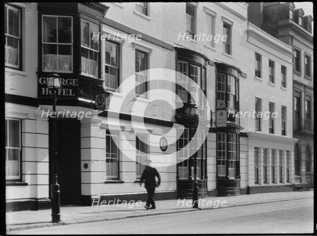 George Hotel, High Street, City of Portsmouth, 1930s. Creator: Charles William  Prickett.