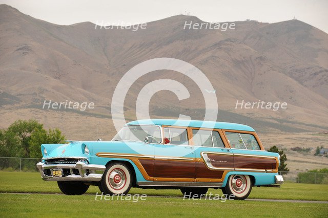 Mercury Monterey station wagon 1955. Artist: Simon Clay.