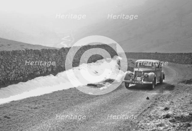 1953 Alvis TA21 during 1954 R.A.C. Rally. Creator: Unknown.