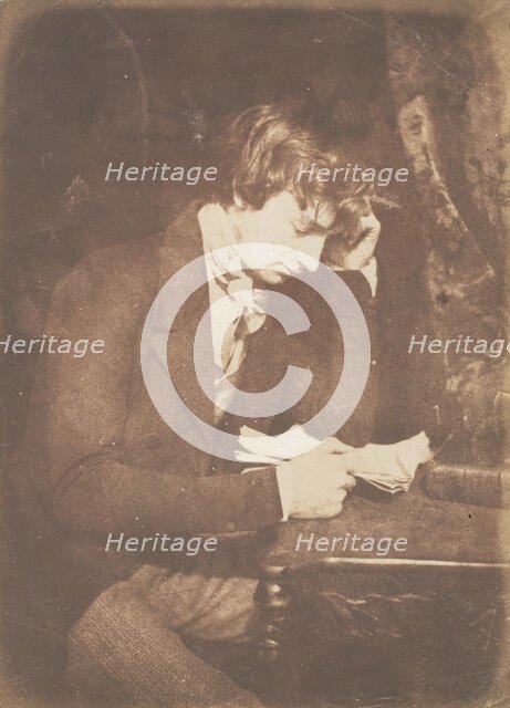 [George Gordon (?)], 1843-47. Creators: David Octavius Hill, Robert Adamson, Hill & Adamson.