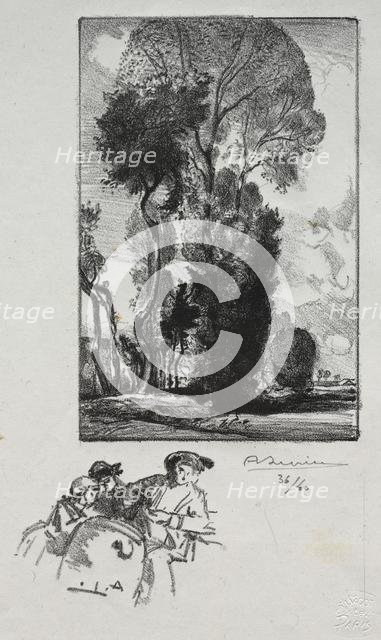 Le Bocage, 1909. Creator: Auguste Louis Lepère (French, 1849-1918).