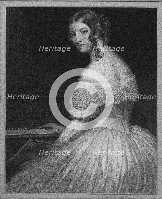 Amalie von Krüdener, 1830s. Artist: Anonymous  