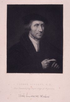 'Thomas Linacre, MD', 1847. Artist: H Cook