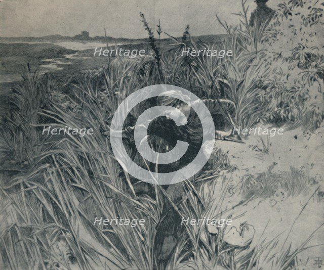 The Escaped Convict. From 'Great Expectations' (Dickens)', c1830-1870, (1923). Artist: James Mahoney.