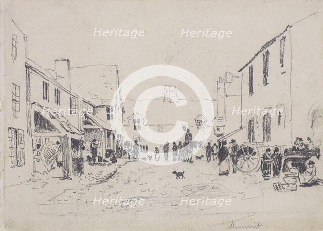 Llanrwst, North Wales, c1820s. Creator: David Cox the Elder.