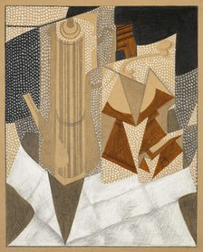 The coffee grinder, 1916. Creator: Gris, Juan (1887-1927).