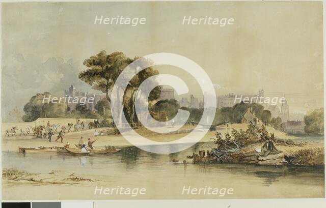 Environs of Windsor Castle, n.d. Creator: Thomas Shotter Boys.