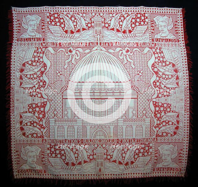 Coverlet, United States, 1892/93. Creator: Unknown.