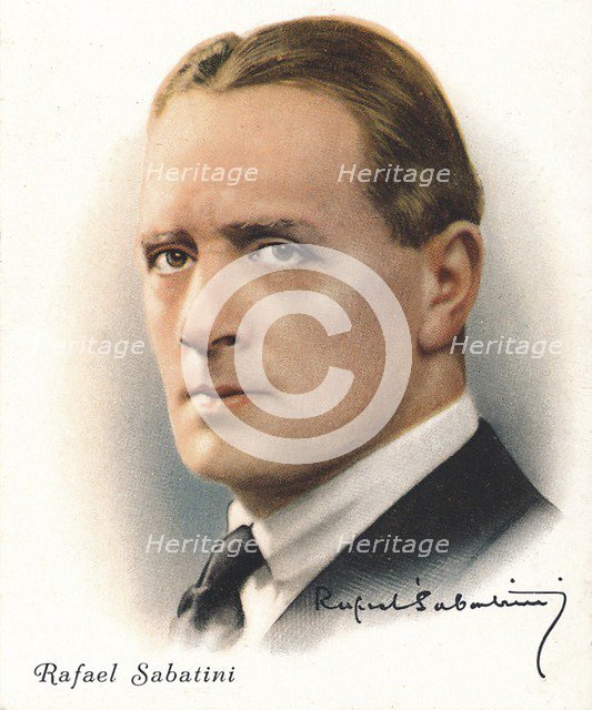 Rafael Sabatini, 1937. Artists: Unknown, WD & HO Wills.