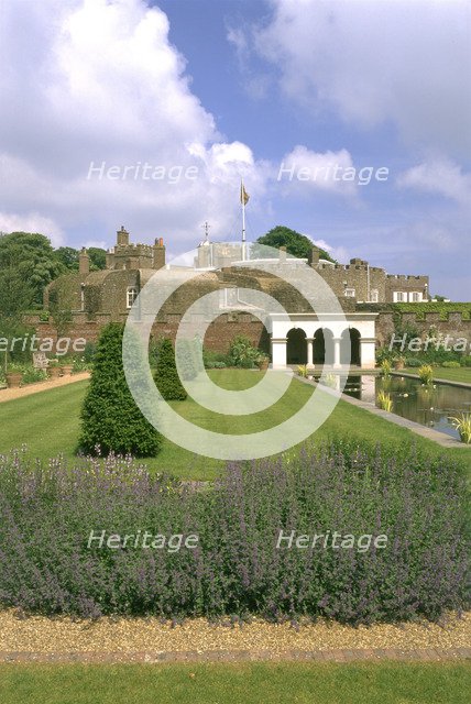 Queen Mother's Garden, Walmer Castle, Deal, Kent, 1998. Creator: J Bailey.