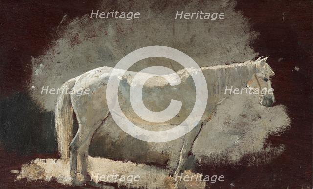 White Mare, c. 1868. Creator: Winslow Homer (American, 1836-1910).