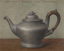 Teapot, 1935/1942. Creator: Unknown.